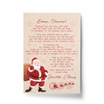 Personalised Nice List Certificate Letter From Santa Christmas