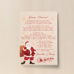 Personalised Nice List Certificate Letter From Santa Christmas