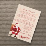 Personalised Nice List Certificate Letter From Santa Christmas