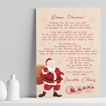 Personalised Nice List Certificate Letter From Santa Christmas