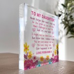 Special Gift For Daughter Mum And Daughter Plaque Mum Daughter