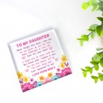 Special Gift For Daughter Mum And Daughter Plaque Mum Daughter