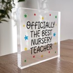 Nursery Teacher Gifts BEST NURSERY TEACHER GIFT Thank You Gifts