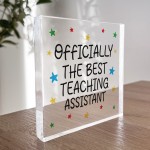 Teaching Assistant Gifts From Student BEST TEACHING ASSISTANT