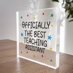 Teaching Assistant Gifts From Student BEST TEACHING ASSISTANT