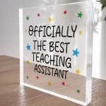 Teaching Assistant Gifts From Student BEST TEACHING ASSISTANT