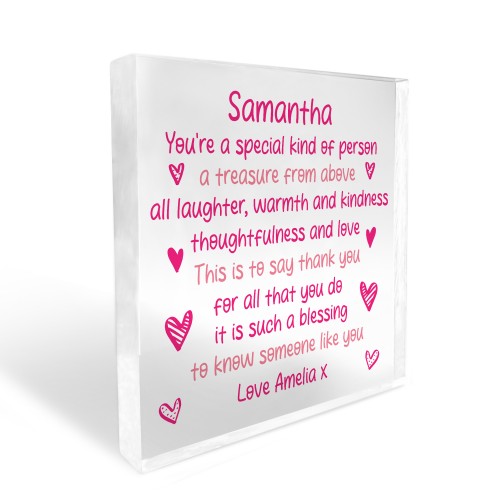 Gift For Best Friend Teacher Childminder Colleague Personalised