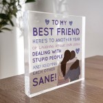 Friendship Plaque Gifts For Best Friend Birthday Christmas Gifts