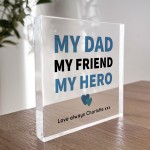 DAD GIFTS Personalised Dad Christmas Birthday Gift From Daughter