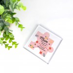 Acrylic Block Puzzle Piece For Mummy Mum Love Hearts Cute