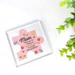 Acrylic Block Puzzle Piece For Mummy Mum Love Hearts Cute