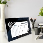 2024 Spiral Bound Desktop Calendar, Flipbook Calendar For Office