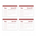 2024 Stand Up Calendar Desk Home Office Calendar 2024 Planner