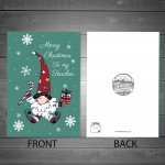 Merry Christmas Card For Teacher Thank You Cards For Teacher