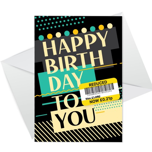 Funny Birthday Card Happy Birthday Novely Celebration Cards 