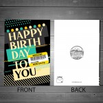 Funny Birthday Card Happy Birthday Novely Celebration Cards 