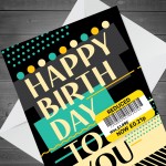 Funny Birthday Card Happy Birthday Novely Celebration Cards 