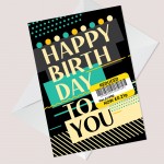 Funny Birthday Card Happy Birthday Novely Celebration Cards 