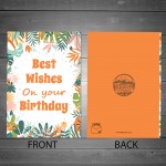 Best Wishes Birthday Card Cute Floral Happy Birthday Cards