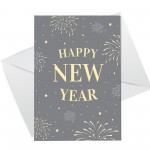 New Year Cards Multipack pack of 12 Happy New Year Cards