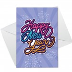 New Year Cards Multipack pack of 12 Happy New Year Cards