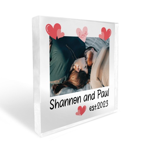 Personalised Valentines Gifts For Boyfriend Girlfriend Gift