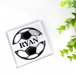 Personalised Football Sign For Son Brother Dad Football Player