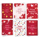 Valentines Day Cards Multipack of 12 Valentine's Day Card