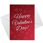 Valentine's Day Card Husband Wife Boyfriend Girlfriend Cute Card