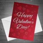 Valentine's Day Card Husband Wife Boyfriend Girlfriend Cute Card