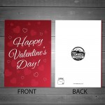 Valentine's Day Card Husband Wife Boyfriend Girlfriend Cute Card