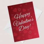 Valentine's Day Card Husband Wife Boyfriend Girlfriend Cute Card