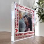 Anniversary Gifts For Husband Wife Boyfriend Personalised Plaque