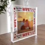 Personalised Gift For Wife Valentines Day Annniversary Present