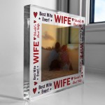 Personalised Gift For Wife Valentines Day Annniversary Present