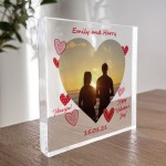 Personalised Valentines Gifts For Boyfriend Girlfriend Plaque