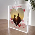 Personalised Valentines Gifts For Boyfriend Girlfriend Plaque