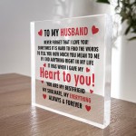 Husband Valentines Day Gift Anniversary Birthday Gift For Him