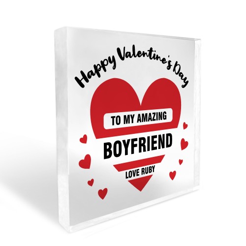 Valentines Day Gift For Boyfriend Personalised Boyfriend Gift