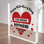 Valentines Day Gift For Boyfriend Personalised Boyfriend Gift