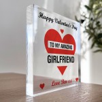 Valentines Gift For Girlfriend Personalised Amazing Girlfriend