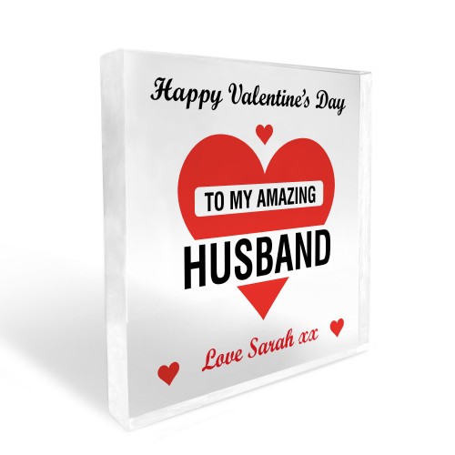 Valentines Gift For Husband Personalised Amazing Husband Gift