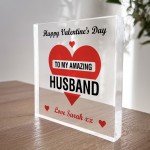 Valentines Gift For Husband Personalised Amazing Husband Gift