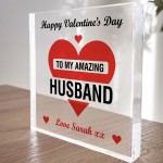 Valentines Gift For Husband Personalised Amazing Husband Gift