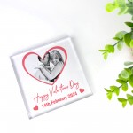 Happy Valentines Day Gift Personalised Photo Block Couple Gifts