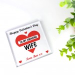 Valentines Gift For Wife Personalised Amazing Wife Gifts