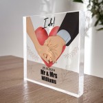 Wedding Gifts Marriage Sign Gift For Couple Personalised