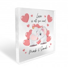 Personalised Valentines Gifts For Boyfriend Girlfriend Plaque