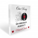 PERSONALISED Our Song First Dance Anniversary Present Valentines