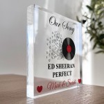 PERSONALISED Our Song First Dance Anniversary Present Valentines